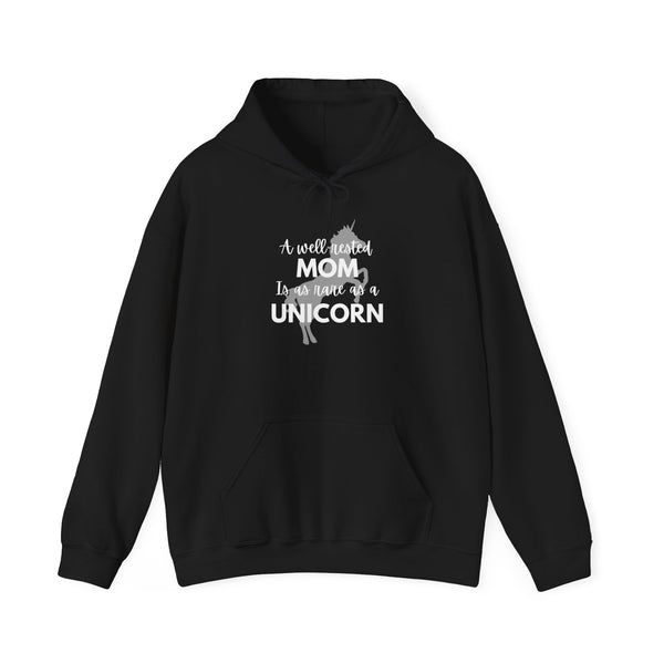 A well-rested mom is rare as a unicorn Unisex Heavy Blend™ Hooded Sweatshirt