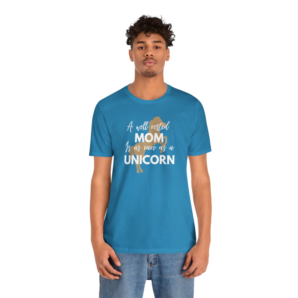 A well-rested mom Unisex Jersey Short Sleeve Tee