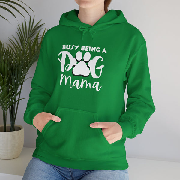 Busy Being a Dog Mama Unisex Heavy Blend™ Hooded Sweatshirt