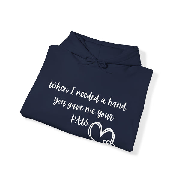 When I needed A Hand Unisex Heavy Blend™ Hooded Sweatshirt