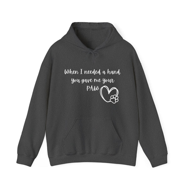 When I needed A Hand Unisex Heavy Blend™ Hooded Sweatshirt